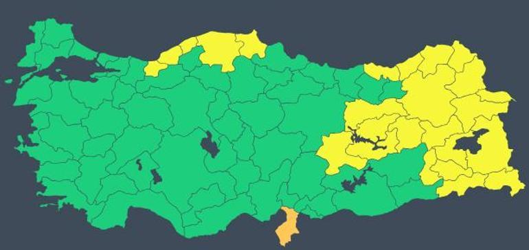 Son dakika... Meteoroloji yeni haritayı paylaştı! 26 kentte alarm: İstanbul için tarih verildi