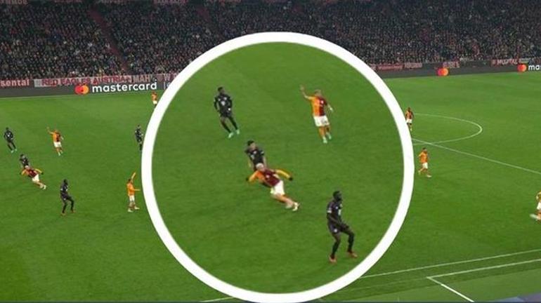 Bayern Münih-Galatasaray maçında skandal hata! 'Çizgi yanlış oyuncudan çekildi' iddiası