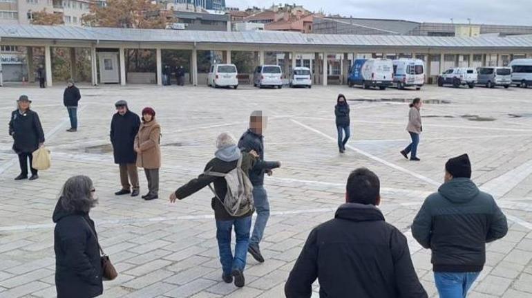 Sunucu Metin Uca'nın cenazesinde gerginlik