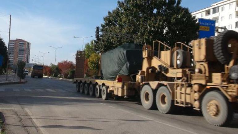 Zırhlı araçlar sınırı geçti! Askeri sevkiyat