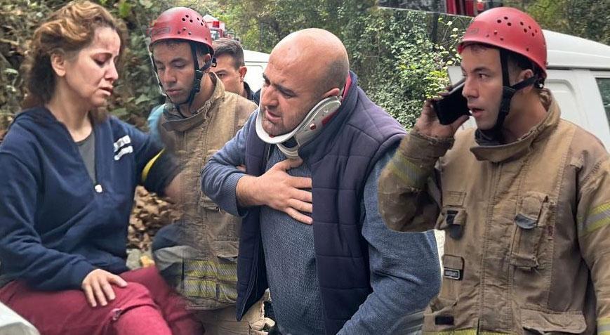 İstanbul’da feci kaza! Çalan telefona itfaiye eri cevap verdi