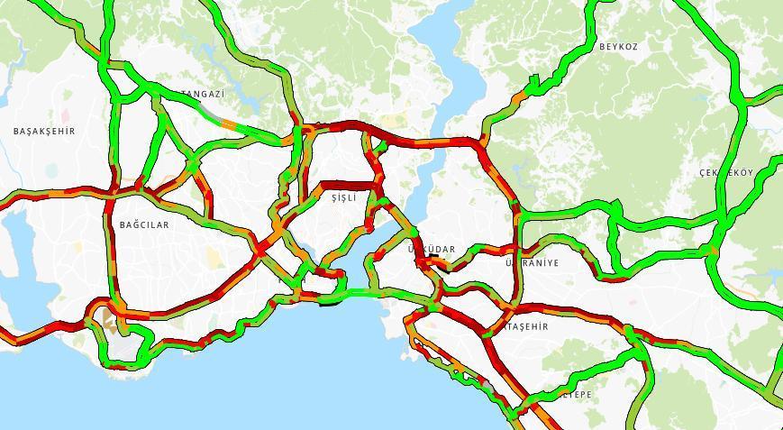 Son dakika… İstanbul’da trafik yoğunluğu yüzde 80’i aştı
