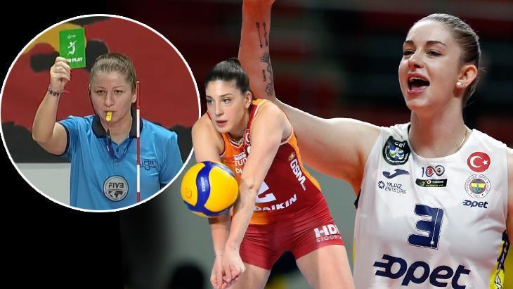 Galatasaray – Fenerbahçe maçında Fair-Play hareketi! Yeşil kart çıktı