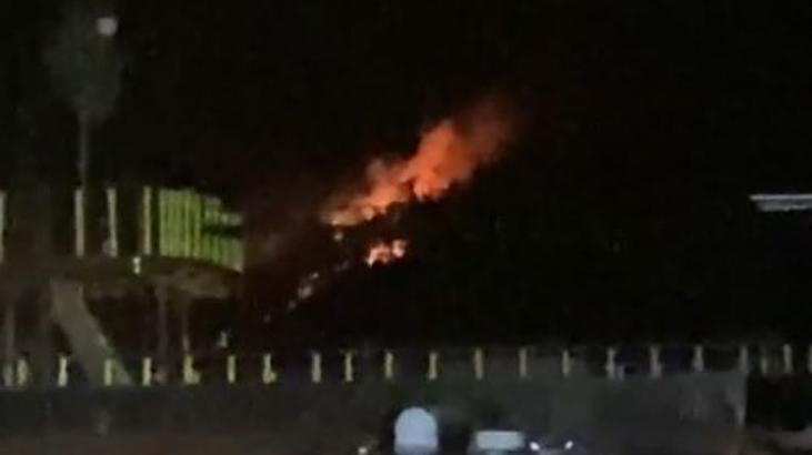 Marmaris’te orman yangını! Müdahale sürüyor