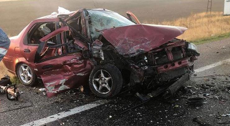 Sivas’ta feci kaza: 1 ölü, 4 yaralı