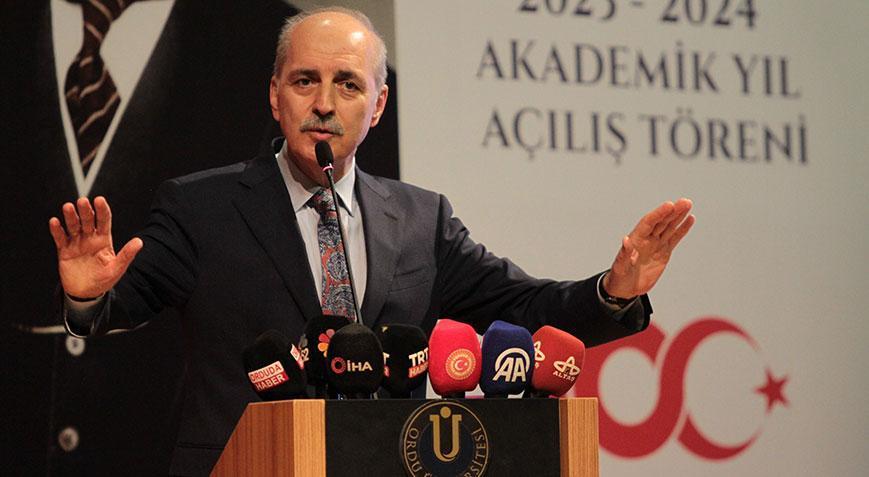 Meclis Başkanı Kurtulmuş ‘Gazze’ açıklaması: Bu projenin doğrudan asıl hedefi Türkiye’dir