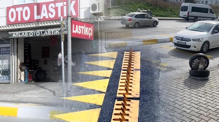 Mahallede kapan nöbeti! 4 günde 200 aracın lastiği patladı