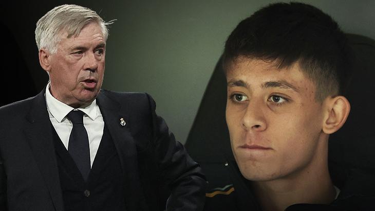 Ancelotti’den Arda Güler cevabı! Braga maçında süre vermemişti