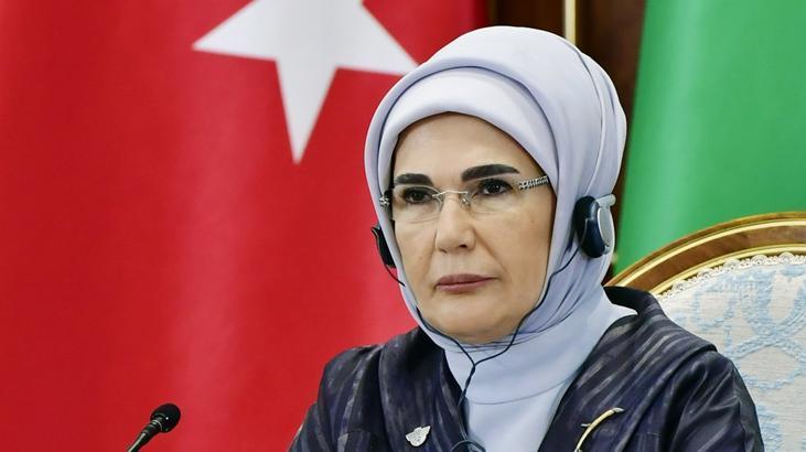 Emine Erdoğan’dan Özbekistan’da lider eşleriyle bir araya geldi