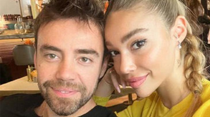 Murat Dalkılıç ile sevgilisi Eda Dora’dan romantik poz