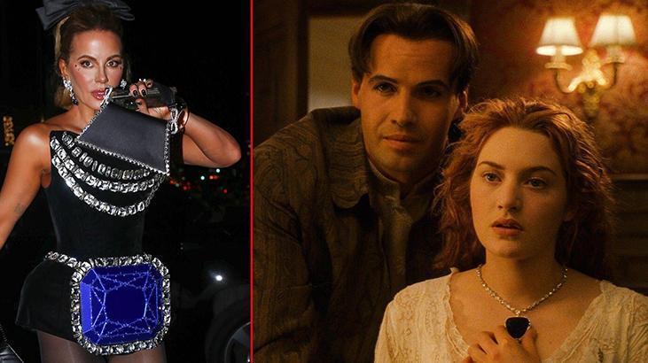 ‘Okyanusun Kalbi’ olarak giyindi, Leonardo DiCaprio’nun doğum günü partisine geldi!