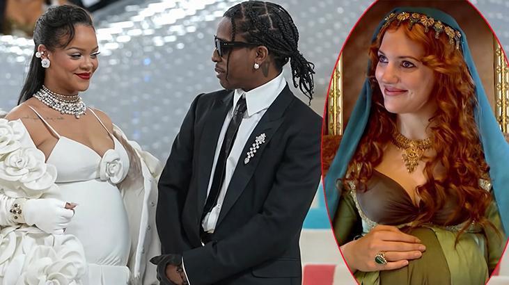 Rihanna’nın üçüncü bebeğini beklediği iddiası olay oldu! ‘Hürrem Sultan’a bağladı iyice’