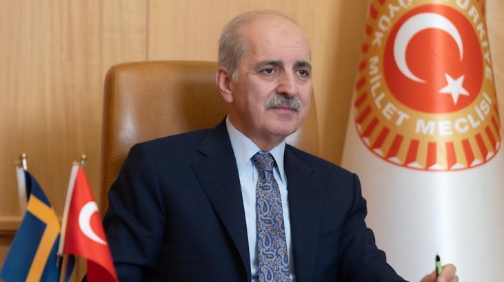 TBMM Başkanı Kurtulmuş, İsveç Meclis Başkanı ile görüştü