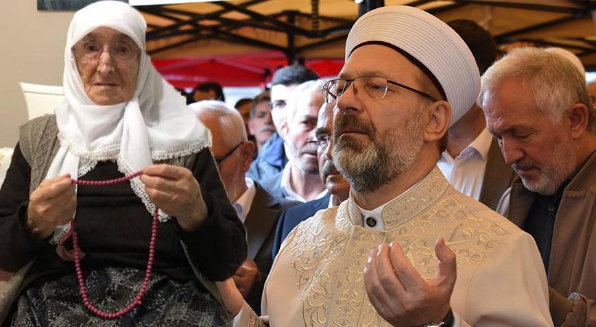 Ali Erbaş’ın annesi toprağa verildi