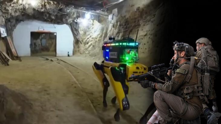 Gazze’deki tüneller için dikkat çeken iddia! İsrail’in geliştirdiği ‘katil robotlar’