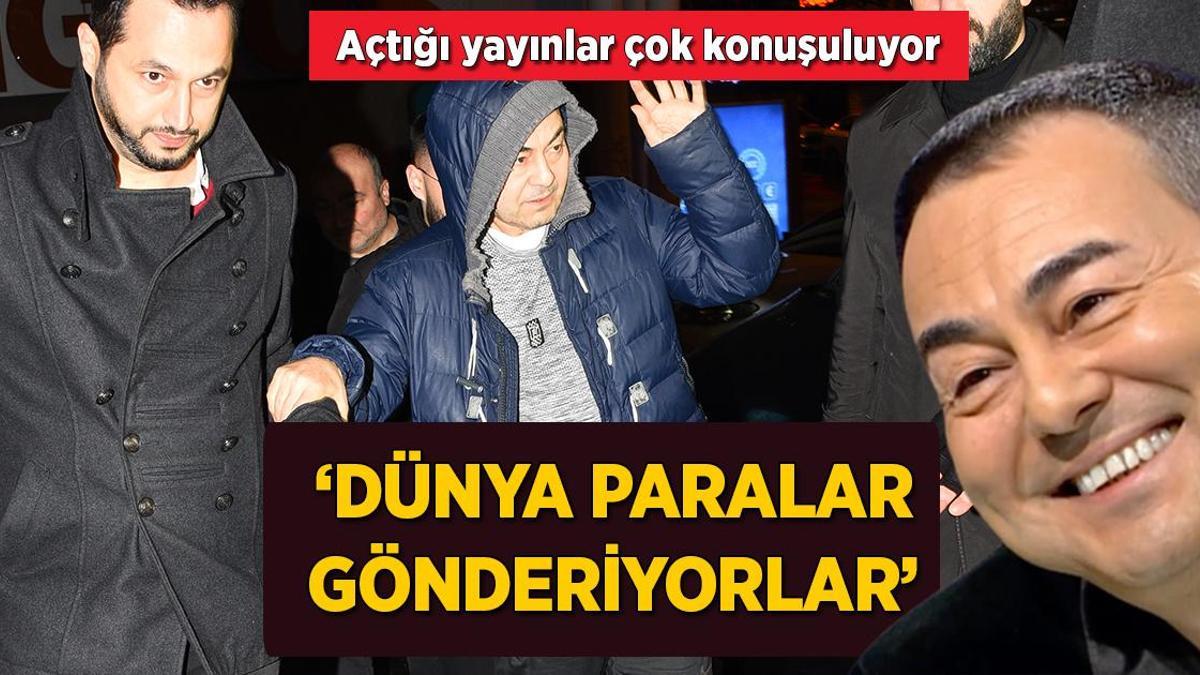 Serdar Ortaç: Sosyal medyada dünya paralar gönderiyorlar!