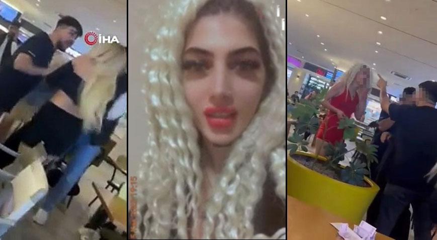 Taksim’de AVM’de saç saça kavga! Genç kadın sebebini anlattı