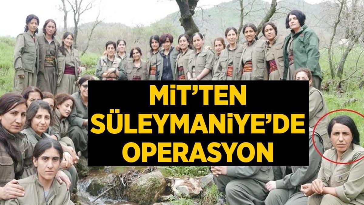 Son dakika… MİT’ten Süleymaniye’de terörist Gülsüme Doğan’a operasyon
