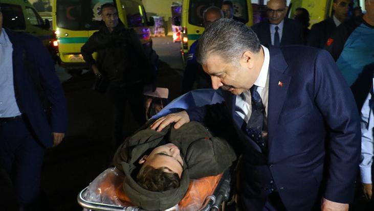 Bakan Koca açıkladı! Gazze’den üçüncü tahliye hazırlığı