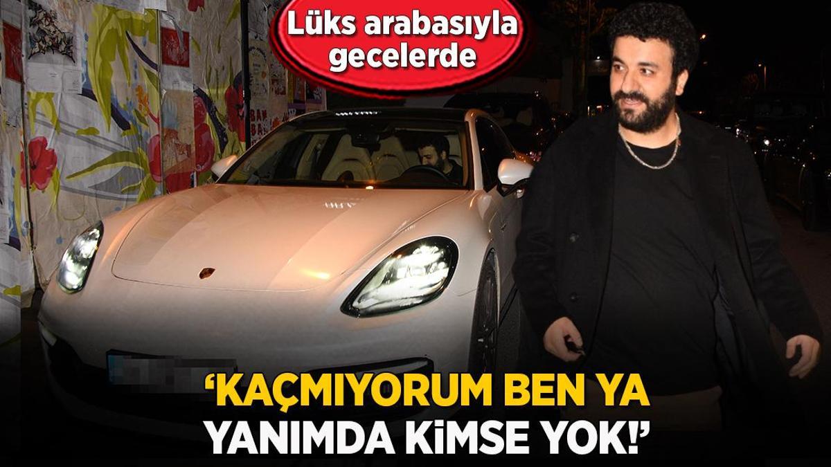 Hasan Can Kaya’nın 20 milyon TL’lik aracı! ‘Kaçmıyorum ben ya’