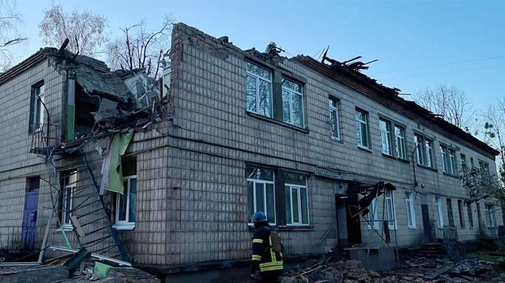Kiev, Rusya’nın en yoğun İHA saldırısına maruz kaldı