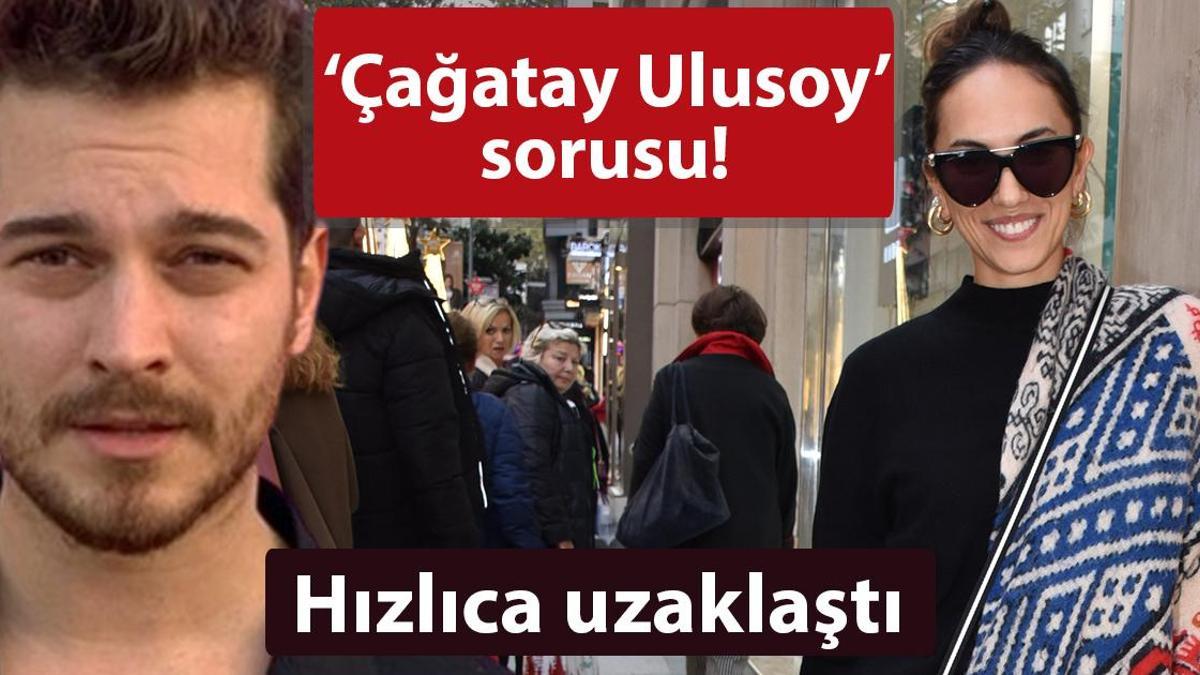 Duygu Sarışın’ı kaçıran aşk sorusu!