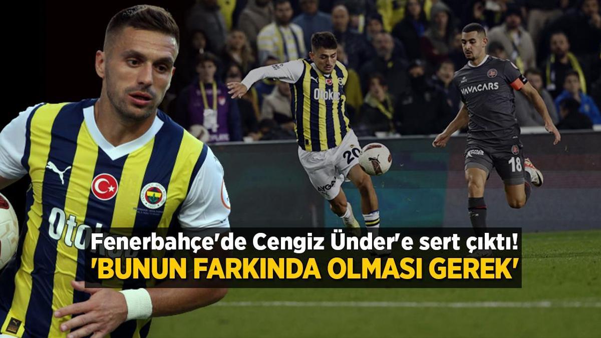 İlker Yağcıoğlu, Fenerbahçe’de Cengiz Ünder’e sert çıktı! ‘Bunun farkında olması gerek’