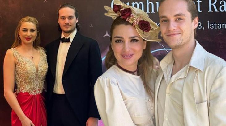 Bilge Öztürk’ten 22 yaş küçük aşkı Daren Gerede ile poz!