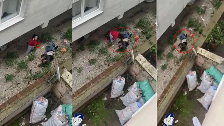 2. kattan düşen sevgilisinin başına bıçakla geldi! İlk ifadeler ortaya çıktı