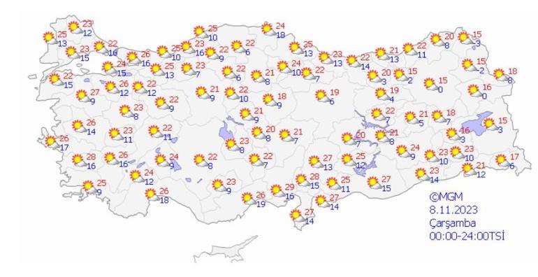 Meteoroloji saat vererek duyurdu! Kuvvetli yağış uyarısı: O ile dikkat