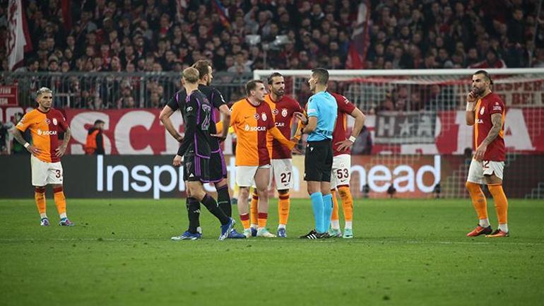 Bayern Münih - Galatasaray maçına hakem damgası! VAR 2 kez devreye girdi, Okan Buruk çıldırdı