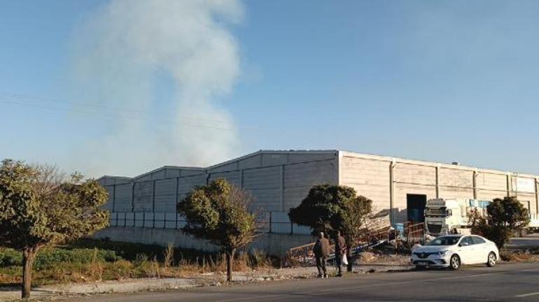 Kahramanmaraş'ta tekstil fabrikasının pamuk deposunda yangın!