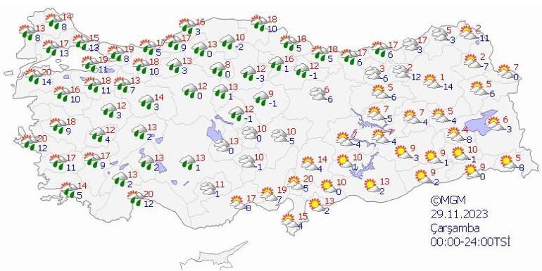 Son dakika... Kar, fırtına, kuvvetli yağış bir arada! İstanbul, Ankara ve İzmir dahil 64 kente uyarı