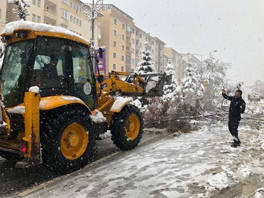 Erzurum'da kar esareti! Hayat durma noktasına geldi