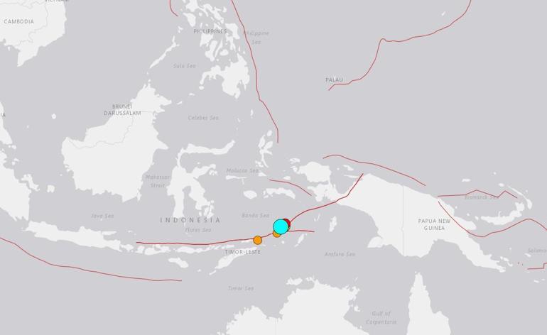 Son dakika... Endonezya'da 7.1 şiddetinde deprem oldu