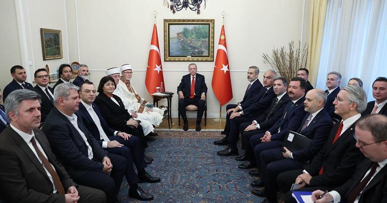 Cumhurbaşkanı Erdoğan'dan Türkiye’nin Atina Büyükelçiliği’ne ziyaret