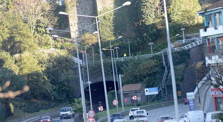 Trabzon’da korkunç son! Tünel üstünden kara yoluna düşen genç adam öldü