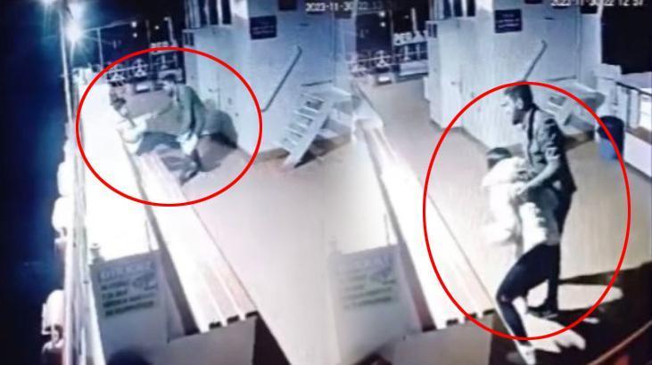 Arkadaşıyla tartışan kadın feribottan atladı! Korku dolu anlar kamerada
