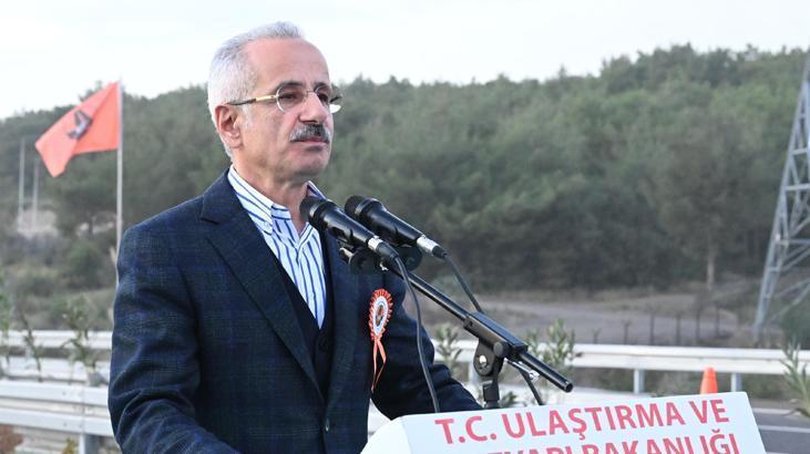 Bakan Uraloğlu açılışını yaptı! 20 dakikalık yol 2 dakikaya düştü