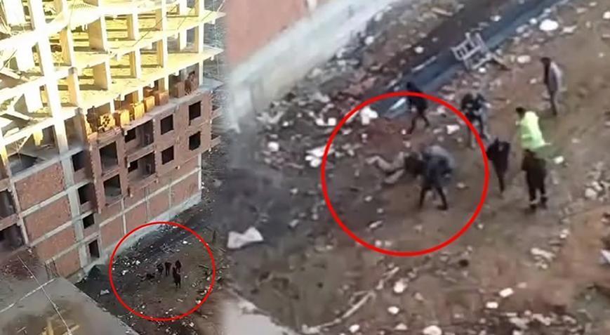 İnşaattan düşen işçi ağır yaralandı