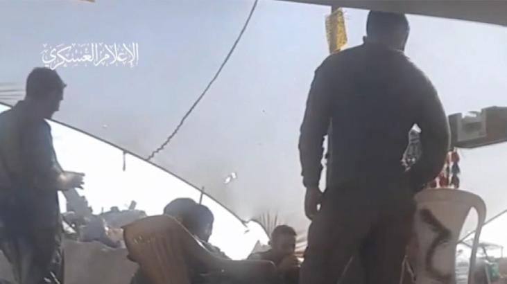 İzzeddin el-Kassam Tugayları paylaştı! İsrail birliklerinin içine kadar sızdılar