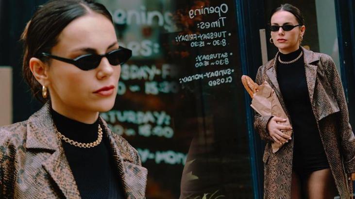 Yağmur Tanrısevsin’in fırından ekmek alma kombini gündem oldu!