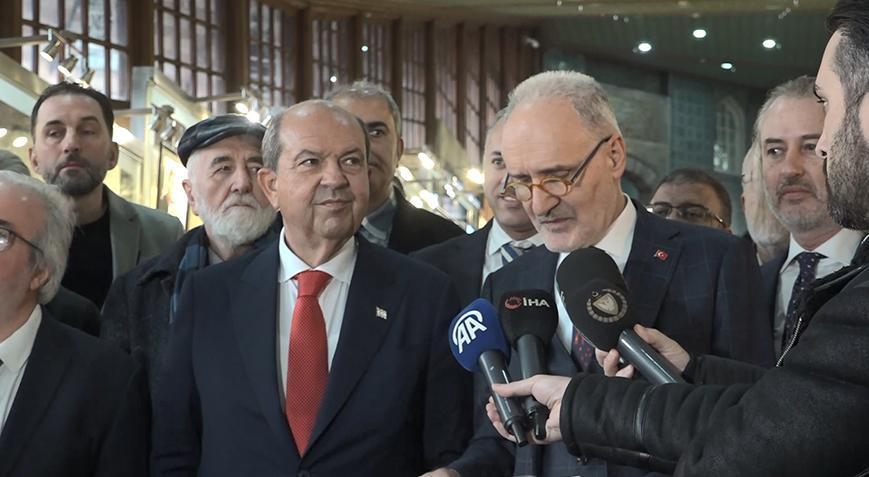 Ersin Tatar: Kıbrıs Türk halkı medeni dünyanın bir parçasıdır