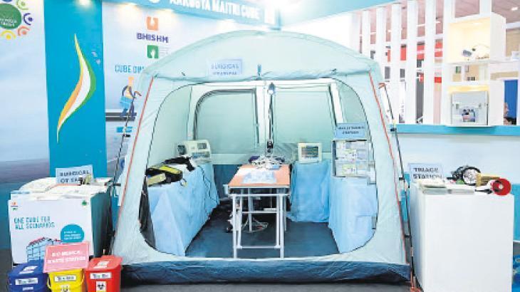 Havadan atılabilen sahra hastanesi