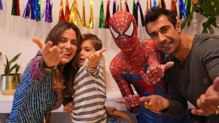 Mihre Mutlu ile İbrahim Çelikkol oğulları Ali için bir araya geldi!