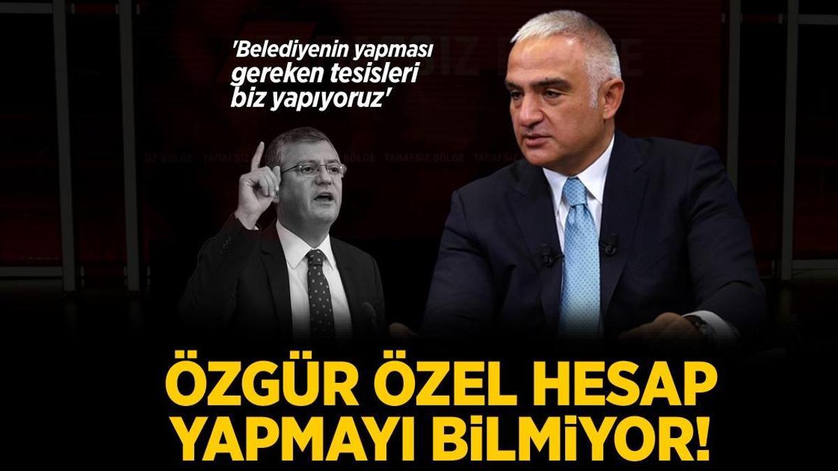 Son dakika: Bakan Ersoy’dan CNN Türk’te Özgür Özel’e ‘atık su arıtma tesisi’ yanıtı: Hesap yapmayı bilmiyor