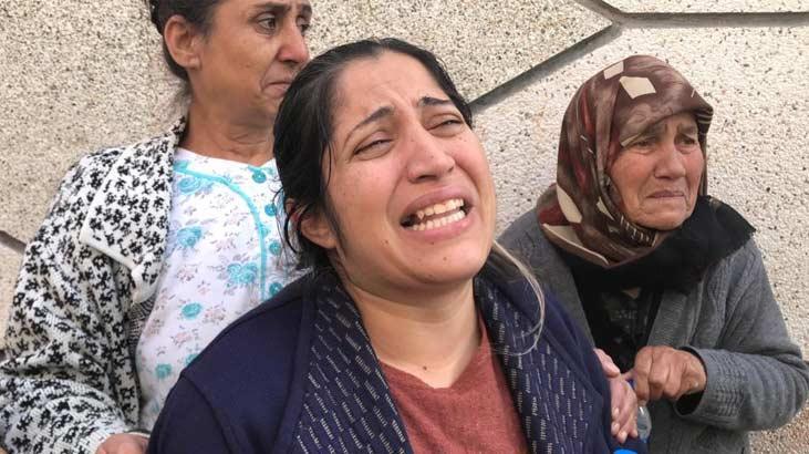 Edirne’de evi yanan kadın komşularıyla gözyaşlarına boğuldu