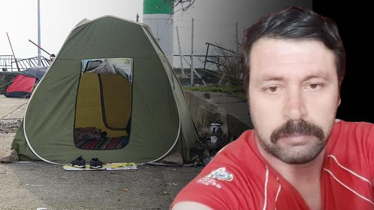 Kayıp denizcilerden Ömer Hebip’in ailesi çadır kurdu