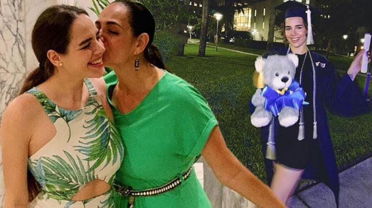 Türkiye güzelinin kızı mezun oldu! Selin Gurdikyan artık bir doktor