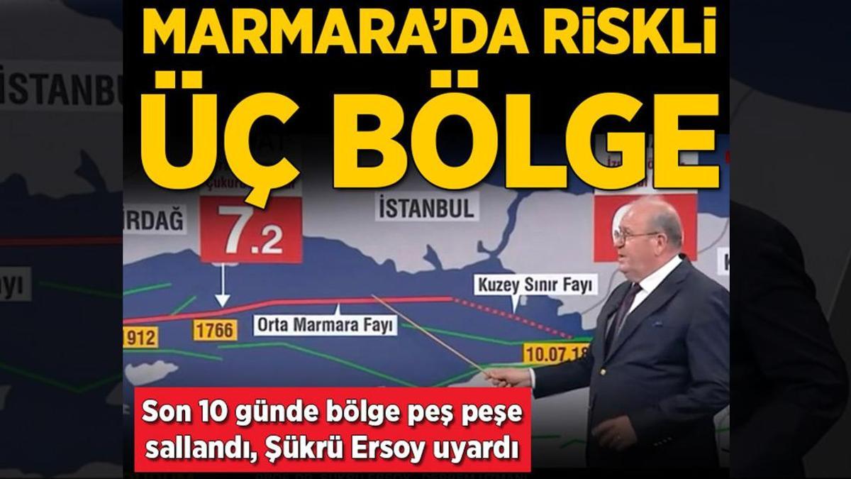 Marmara’daki depremlerin ardından 3 il için ‘potansiyel risk taşıyor’ uyarısı